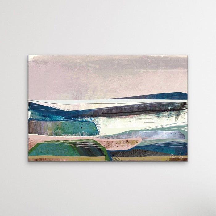 Bay - Abstract Landscape Print by Dan Hobday On Paper Or Canvas