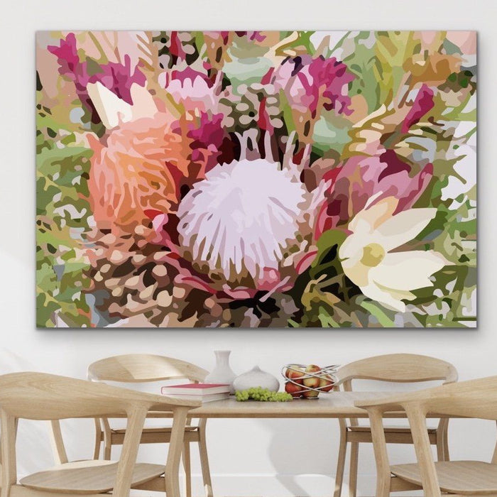 Big Bouquet - Australian Native Flower Original Artwork Canvas or Art Print