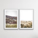 Blue Mountains and Kangaroo Wild - Two Piece Photographic Art Print Set, Wall Art, Ozark Home 