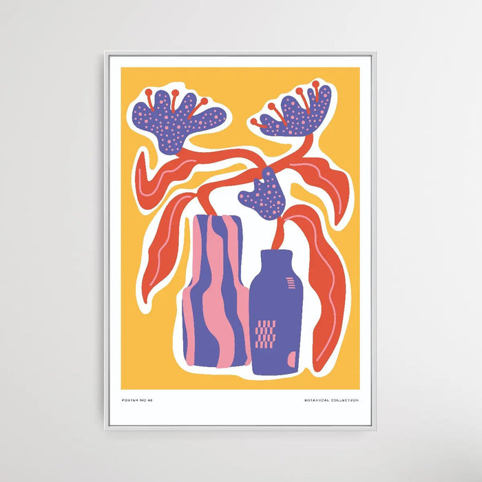 Botanical Collection Print 48 - Poster Style Colourful print