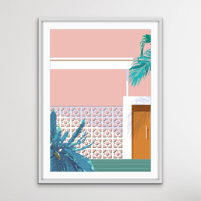 Breezeblocks Print One - Mid Century Modern Art Print