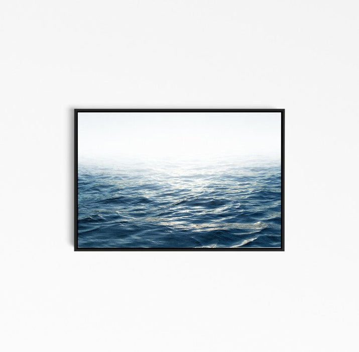 Bright Ocean - Photographic Ocean Wall Art Print for Hamptons Coastal Styling