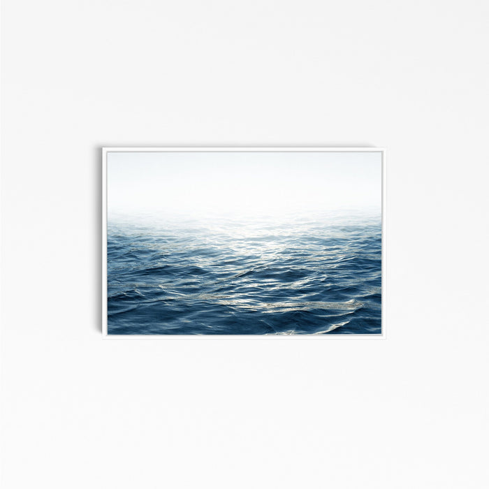 Bright Ocean - Photographic Ocean Wall Art Print for Hamptons Coastal Styling