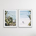 Byron Bay Surf - Two Piece Coastal Byron Bay Surfer Print Set, Wall Art, Ozark Home 