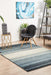 Giza Blue Aztec Strip Pattern Contemporary Rug, Rugs, Ozark Home 