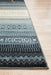 Giza Blue Aztec Strip Pattern Contemporary Rug, Rugs, Ozark Home 