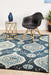 Giza Navy Charm Pattern Contemporary Rug, Rugs, Ozark Home 