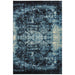Giza Navy Faded Honeycomb Pattern Contemporary Rug, Rugs, Ozark Home 