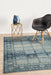 Giza Blue Aztec Grid Pattern Contemporary Rug, Rugs, Ozark Home 