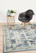 Giza Blue Aztec Pattern Contemporary Rug, Rugs, Ozark Home 