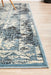 Giza Blue Aztec Pattern Contemporary Rug, Rugs, Ozark Home 