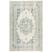 Cesme White Faded Medallion Contemporary Rug, Rugs, Ozark Home 