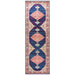 Cesme Royal Blue Medallion Contemporary Runner Rug, Rugs, Ozark Home 