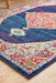 Cesme Royal Blue Medallion Contemporary Runner Rug, Rugs, Ozark Home 