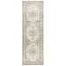 Cayeli Silver Transitional Medallion Contemporary Runner Rug, Rugs, Ozark Home 