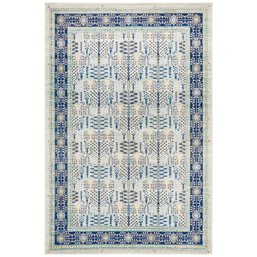 Cesme Blue Intrinsic Geometric Contemporary Rug, Rugs, Ozark Home 