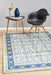 Cesme Blue Intrinsic Geometric Contemporary Rug, Rugs, Ozark Home 