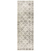 Cesme Grey Faded Diamond Contemporary Runner Rug, Rugs, Ozark Home 