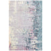 Cao Violet Abstract Print Contemporary Rug, Rugs, Ozark Home 