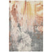 Cao Multicoloured Abstract Print Contemporary Rug, Rugs, Ozark Home 