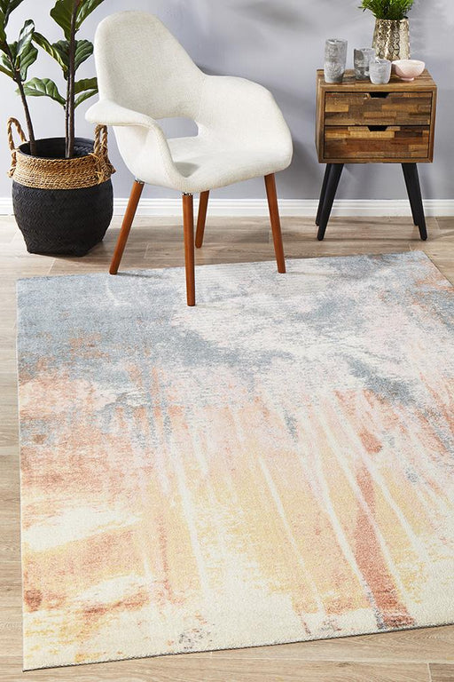 Cao Multicoloured Abstract Print Contemporary Rug, Rugs, Ozark Home 