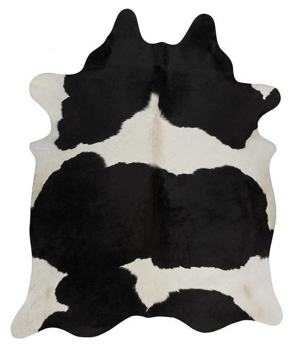 Cairu Black & White Cowhide Rug, Rugs, Ozark Home 