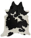 Cairu Black & White Cowhide Rug, Rugs, Ozark Home 