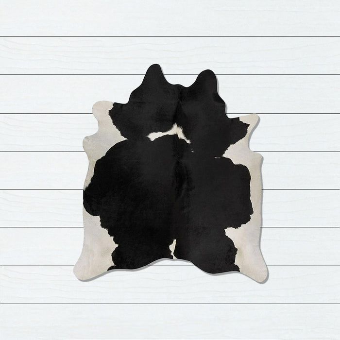 Cairu Black & White Cowhide Rug, Rugs, Ozark Home 