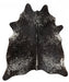 Cairu Black Salt & Pepper Cowhide Rug, Rugs, Ozark Home 