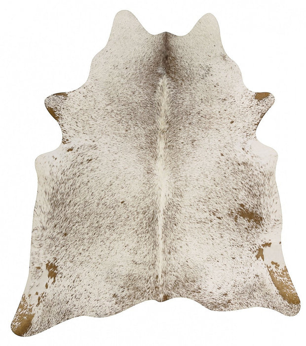 Cairu Brown Salt & Pepper Cowhide Rug, Rugs, Ozark Home 