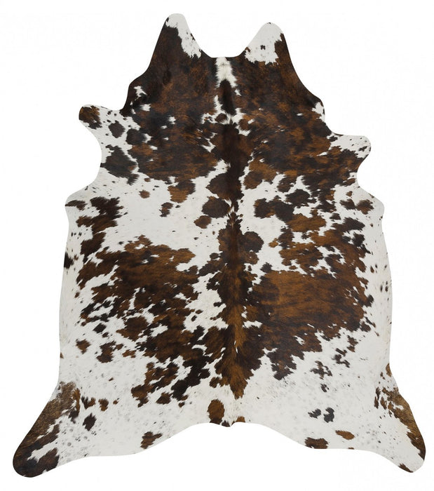 Cairu Tricoloured Cowhide Rug, Rugs, Ozark Home 