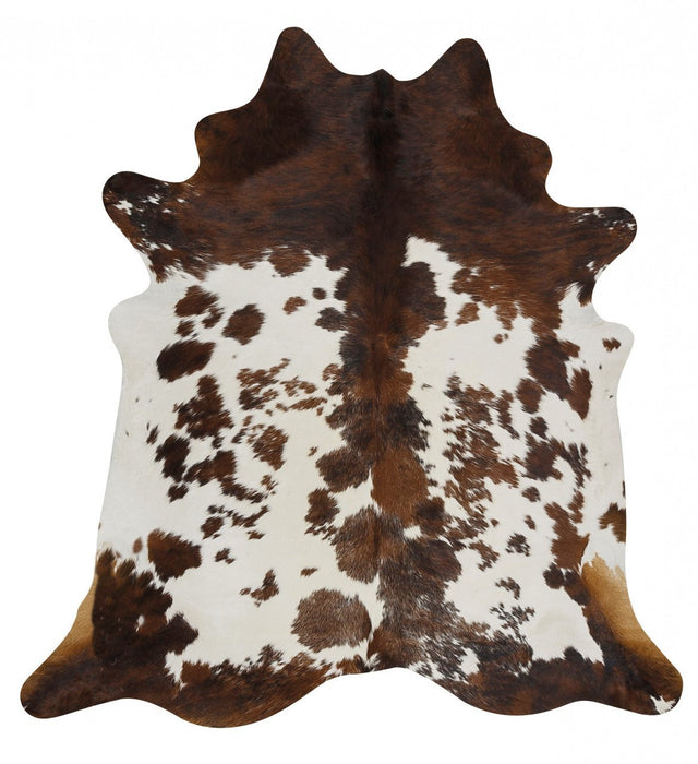 Cairu Tricoloured Cowhide Rug, Rugs, Ozark Home 