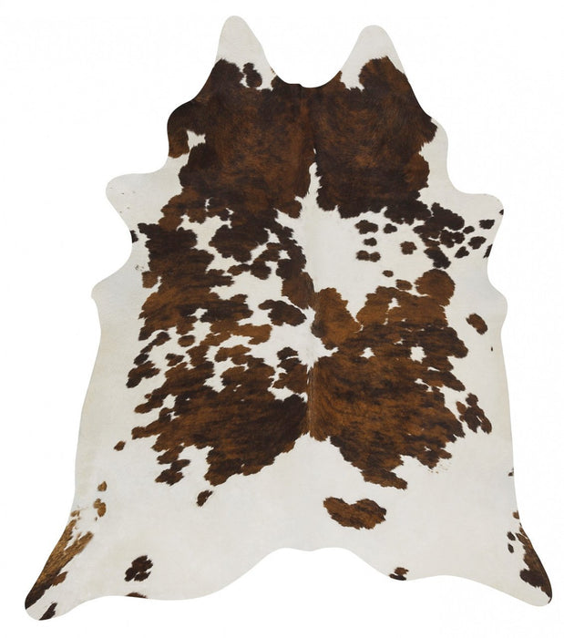 Cairu Tricoloured Cowhide Rug, Rugs, Ozark Home 