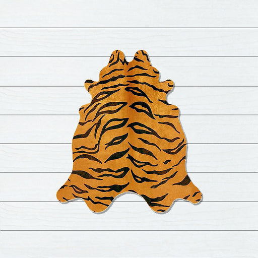 Cairu Tiger Cowhide Rug, Rugs, Ozark Home 