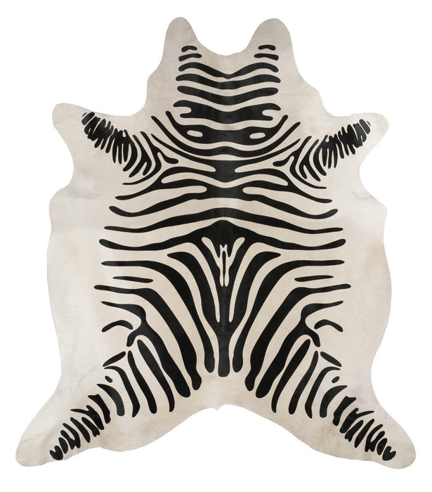 Cairu Zebra Cowhide Rug, Rugs, Ozark Home 