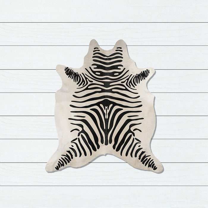 Cairu Zebra Cowhide Rug, Rugs, Ozark Home 