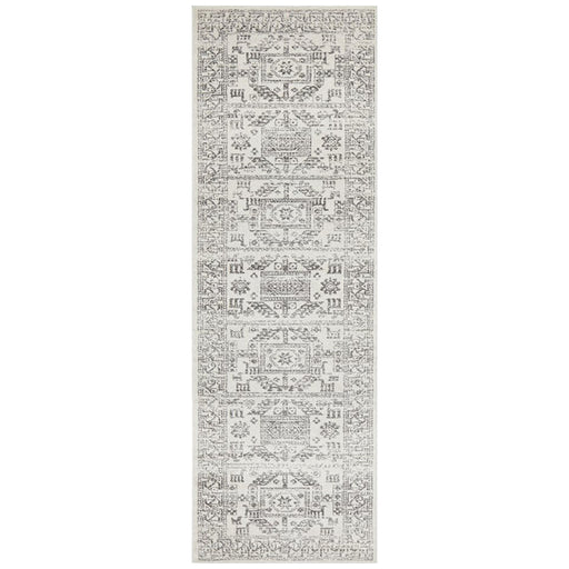 Cayeli Silver Intrinsic Aztec Contemporary Runner Rug, Rugs, Ozark Home 