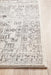 Ahlat Silver Aztec Transitional Multi Grid Pattern Contemporary Runner Rug, Rugs, Ozark Home 