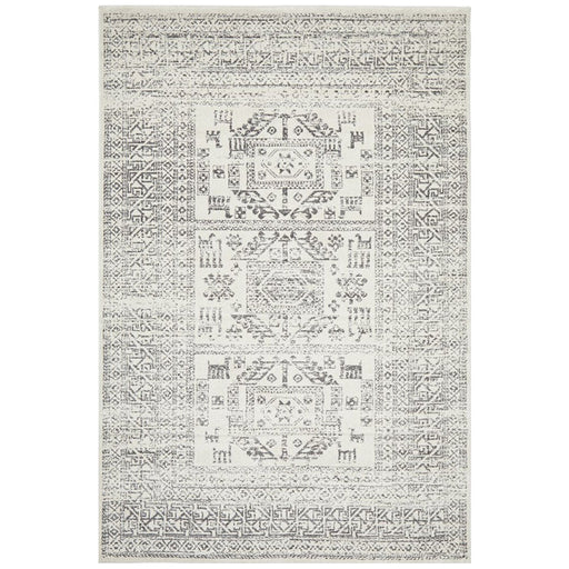 Cayeli Silver Intrinsic Aztec Contemporary Rug, Rugs, Ozark Home 