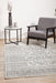 Ahlat Silver Aztec Transitional Multi Grid Pattern Contemporary Rug, Rugs, Ozark Home 