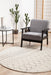 Ahlat Silver Aztec Transitional Multi Pattern Contemporary Round Rug, Rugs, Ozark Home 