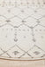 Cayeli Silver Round Transitional Trellis Contemporary Rug, Rugs, Ozark Home 