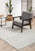 Ahlat Silver Aztec Transitional Multi Pattern Contemporary Rug, Rugs, Ozark Home 