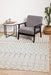 Cayeli Silver Transitional Trellis Contemporary Rug, Rugs, Ozark Home 