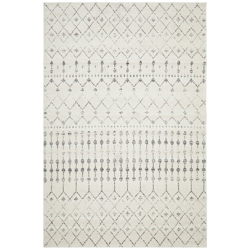 Cayeli Silver Transitional Trellis Contemporary Rug, Rugs, Ozark Home 