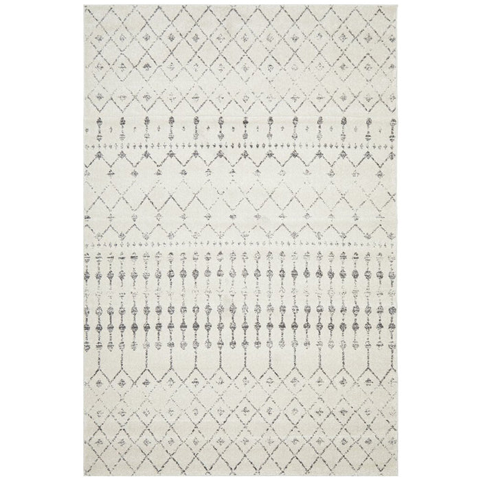 Cayeli Silver Transitional Trellis Contemporary Rug, Rugs, Ozark Home 