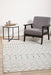 Cayeli Silver Transitional Trellis Contemporary Rug, Rugs, Ozark Home 