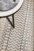 Cayeli Silver Round Tribal Monochromatic Contemporary Rug, Rugs, Ozark Home 