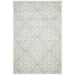 Cayeli Silver Floral Trellis Contemporary Rug, Rugs, Ozark Home 