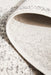 Ahlat Silver Transitional Floral Medallion Contemporary Runner Rug, Rugs, Ozark Home 